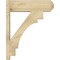 Ekena Millwork Merced Craftsman Rough Sawn Outlooker, Douglas Fir, 8"W x 26"D x 32"H OUT08X26X32MRC04RDF - alternate 3